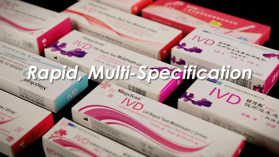 Заводская машина для тестирования антигенов слюны на инфекционные заболевания профиля Singclean с несколькими спецификациями для C-19