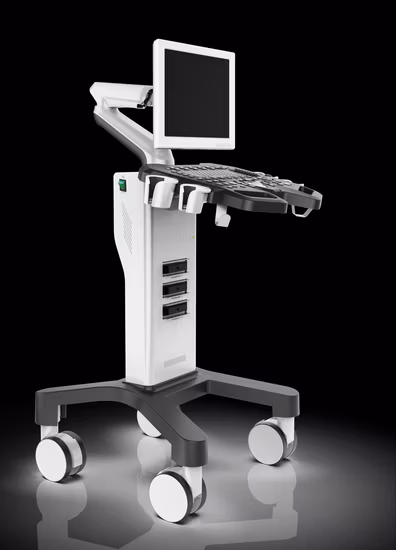 Мобильная тележка 3D 4D с цветным допплеровским эхокардиографом/УЗИ сердца с CE FDA